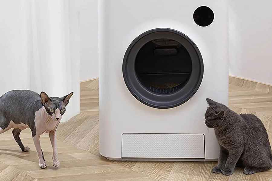 rolling litter box