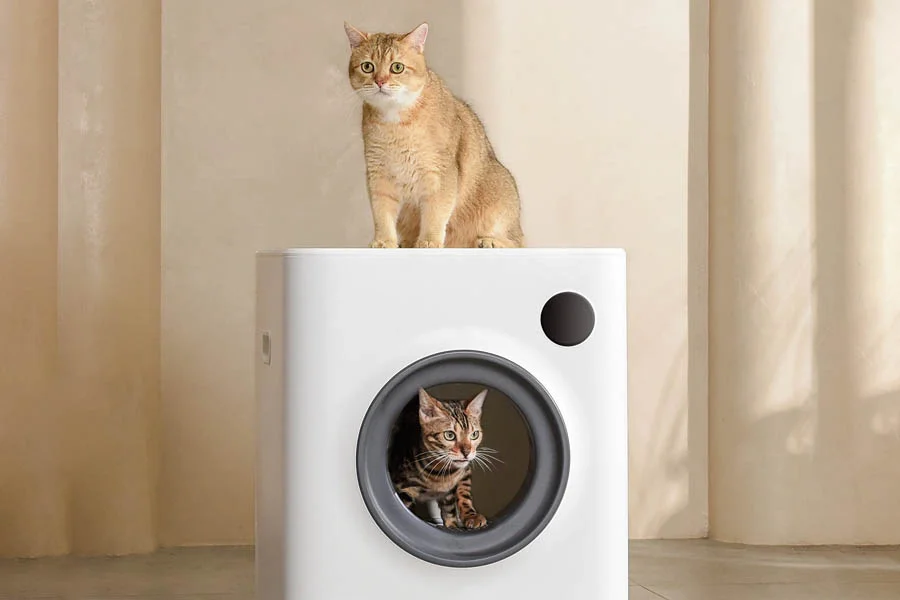 pet safe self cleaning litter box