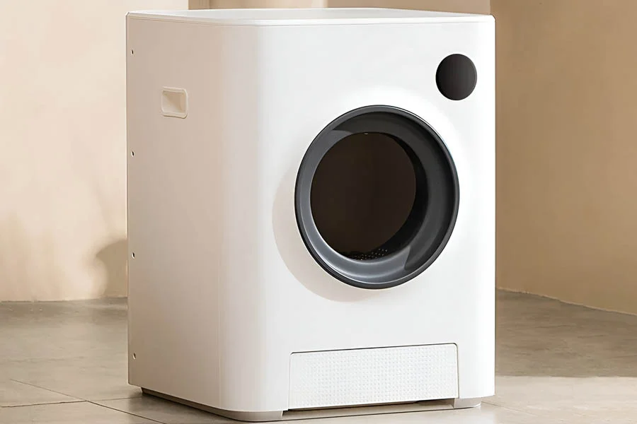 small automatic litter box