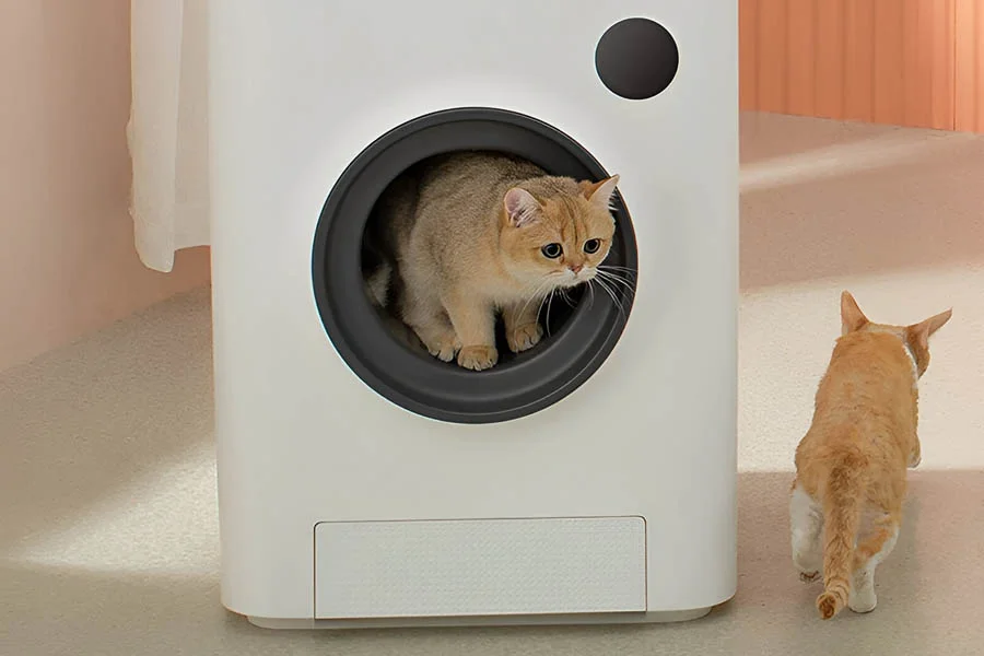 kitty litter machine