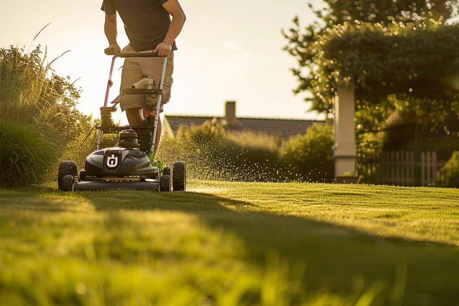 lawn mower machine