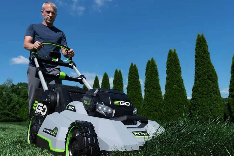 best self propelled electric lawn mower