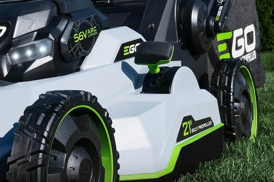 self-propelled push mower